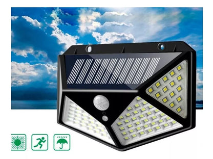 Aplique Led Solar Lampara Led Rectangula